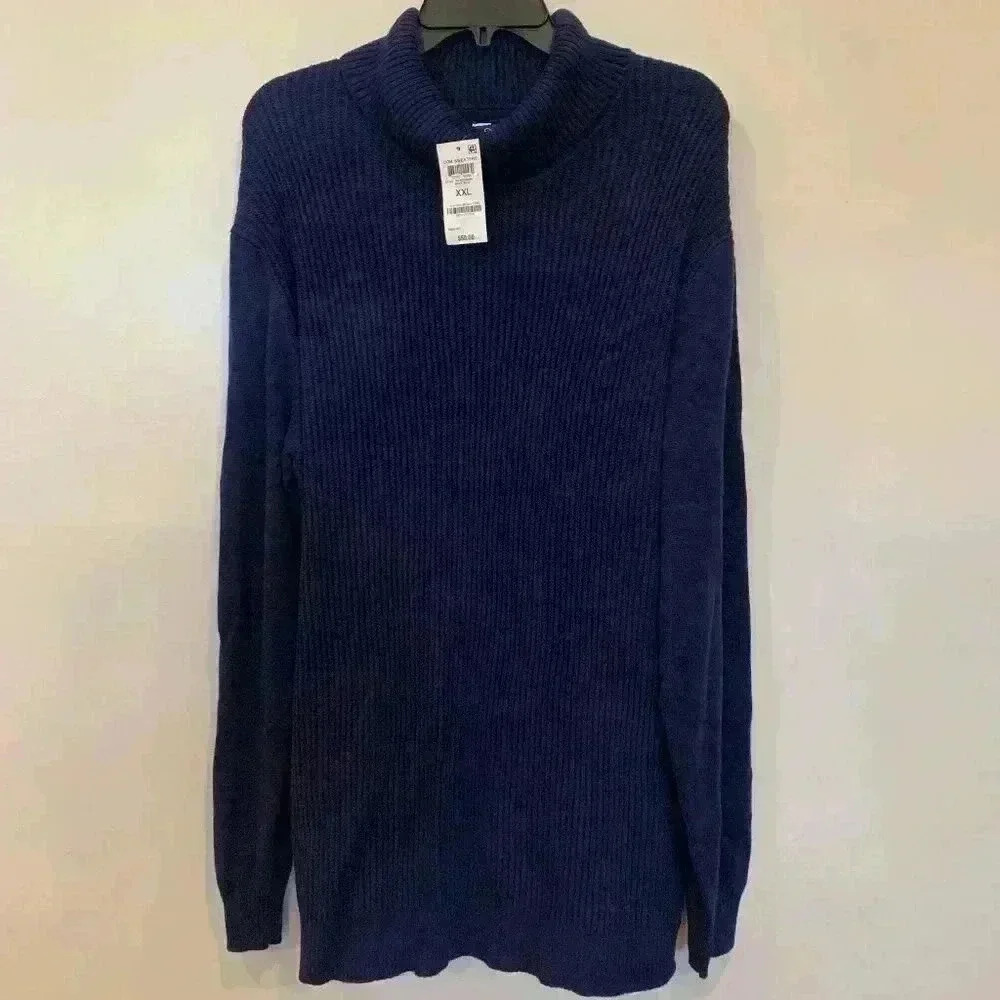 Mens Club Room Turtleneck Sweater XXL NWT -B4